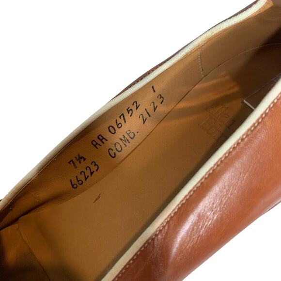 Allen Edmonds Women's Leather Color Block Loafers NARROW FIT - Picture 4 of 9